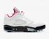 Air Jordan 5 Golf Fire Red White Black Metallic Silver CD3100-100