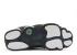 Air Jordan 13 Og Low 1998 Navy Blue Metallic Black Silver Carolina 136008-441