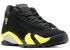 Air Jordan 14 Retro Bg Thunder Vibrant White Black Yellow 487524-070