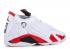 Air Jordan 14 Retro Gs 2019 Candy Cane Metallic Black Varsity White Silver Red 487524-100