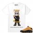 Match Air Jordan 13 Chutney Friday the 13th White T shirt