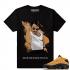 Match Air Jordan 13 Chutney Salt Bae 13s Black T shirt