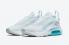 Nike Air Max 2090 White Pure Platinum Lagoon Pulse Glacier Blue DH3854-100