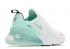 Nike Womens Air Max 270 White Mint Foam Washed Metallic Teal Silver DQ7652-100