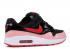 Nike Air Max 1 Qs Gs Black Speed Red Coral Bleached AO1026-001