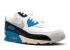 Nike Air Max 90 Og Laser Blue Sail Grey Neutral Black 543361-104