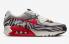 Nike Air Max 90 Tunnel Walk Light Iron Ore University Red Summit White DZ4839-001