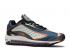 Nike Air Max Deluxe Gs Blue Force Grey Black Orange Total Cool AR0115-002