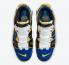 Nike Air More Uptempo Peace Love and Basketball Game Royal Black Speed Yellow DC1399-400