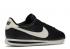 Nike Cortez Basic Leather White Black Silver Metallic 819719-012