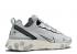 Nike React Element 55 Platinum Schematic White Sail Black Pure CU3009-002