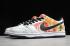 2020 Nike SB Dunk Low Raygun Tie Dye White Orange Flash BQ6832 101