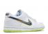 Nike Dunk Low GS 3d Swoosh Blue Volt White Blackened DV3478-100