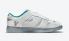 Nike SB Dunk Low Ice White Metallic Silver Blue DO2326-001