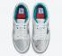 Nike SB Dunk Low Ice White Metallic Silver Blue DO2326-001