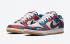 Nike SB Dunk Low Pro QS Parra White Black Noble Red DH7695-100