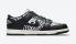 Quartersnacks x Nike SB Dunk Low Zebra Black White DM3510-001