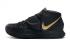 2020 Nike Kyrie 6 VI EP Black Gold Basketball Shoes BQ4631-071