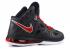 Lebron 8 PS White Sport Black Red 441946-001