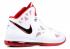 Lebron 8 PS White Sport Black Red 441946-100