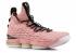 Lebron XV Lmtd Hollywood Pink Black Gold Rust Metallic 897650-600