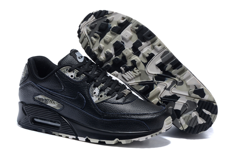 Nike Air Max 90 QS Men Running Shoes Black Army Green 813150-109 - Sepsale