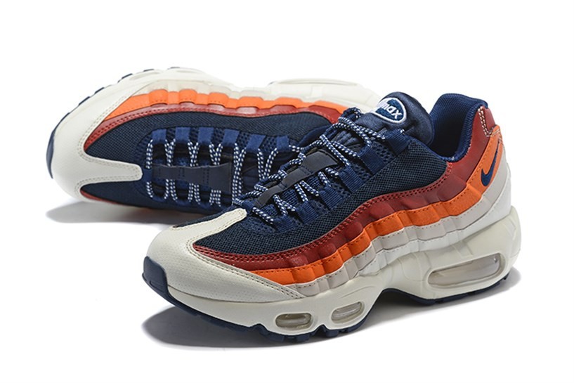 air max 95 white blue orange